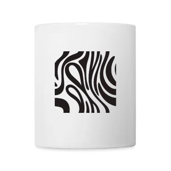 Zebra decoration - African savannah effect. - Mug - white - Front
