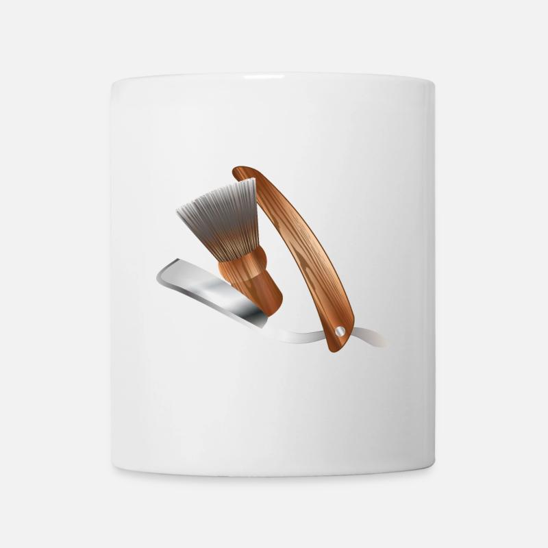 rasoirs classiques et rasoirs - Mug blanc - blanc