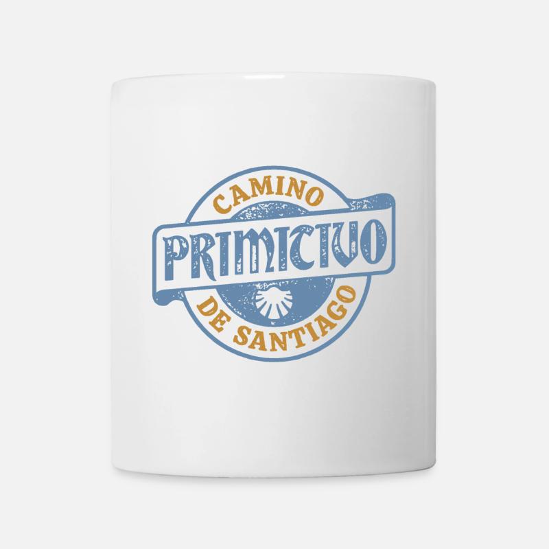 Camino Primitivo pélerinage | Chemin de Saint-Jacques - Mug blanc - blanc