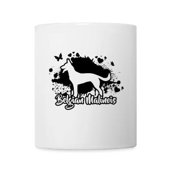 BELGIAN MALINOIS Chiens Mama Chien Wilsigns - Mug blanc - blanc - Devant