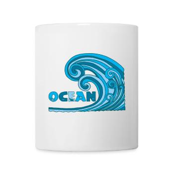 Ozean - Tasse - Weiß - Vorne