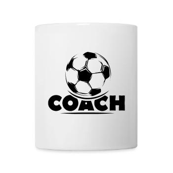 coach soccer team club coach team soccer - Mug - white - Front