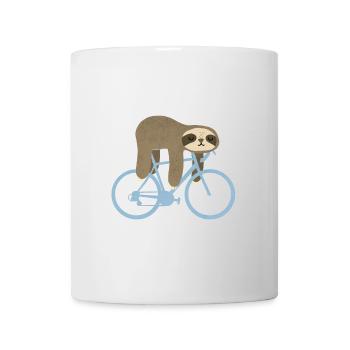 Sloth Bike - Mug - white - Front