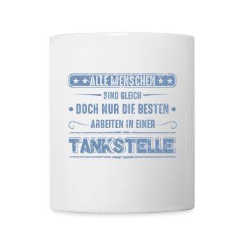 Tankstelle Tankstellenwart - Tasse - Weiß - Vorne