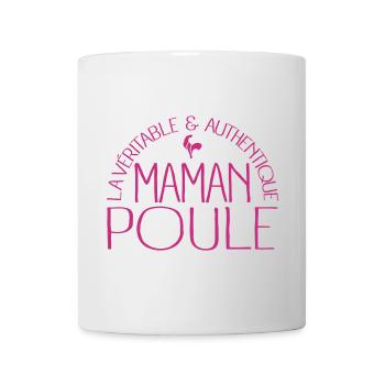 Maman Poule - Mug blanc - blanc - Devant