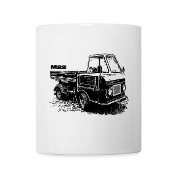 Multivoiture M22 - Mug blanc - blanc - Devant