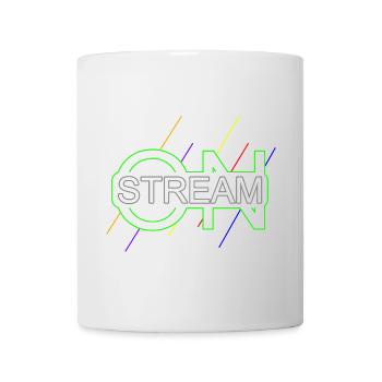 Stream on Live Streamerin Gamer - Tasse - Weiß - Vorne