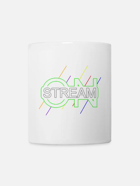 Stream sur Live Streamer Gamer - Mug blanc - blanc