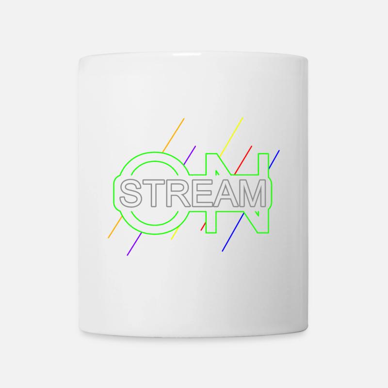 Stream sur Live Streamer Gamer - Mug blanc - blanc