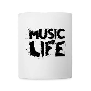 Music Love Lettering - Mug - white - Front