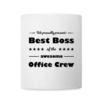 Le meilleur bureau - Mug blanc - blanc - Devant