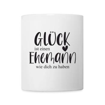 Ehemann Hochzeit Hochzeitstag Geschenk - Tasse - Weiß - Vorne