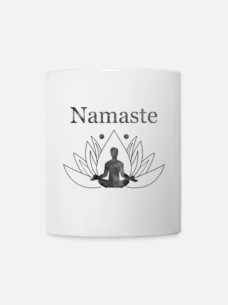 Yoga - Mug blanc - blanc