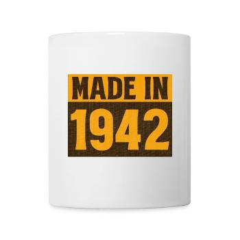 Made in 1942 Vintage Pride - Tasse - Weiß - Vorne