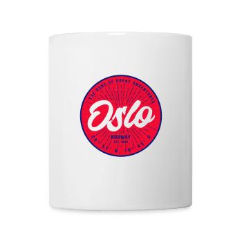 Oslo Norvège - Mug blanc - blanc - Devant