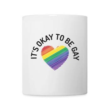Es ist in Ordnung, schwul zu sein - Tasse - Weiß - Vorne
