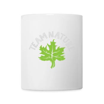 team nature Leaf Green Symbol Logo icon Forest Tree - Mug - white - Front