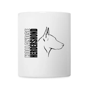 HOLLANDSE HERDERSHOND Profile Dogs Dog Wilsigns - Mug - white - Front