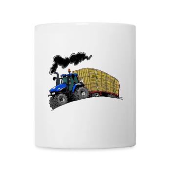 BlueTractor TM120 Cart - Mug - white - Front