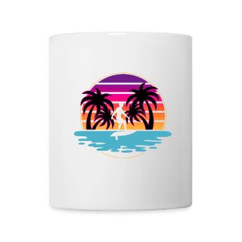 Hydrofoil Surfing Surf Surfer Hydrofoil Surfen - Mug - white - Front