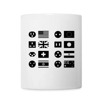 International Connector Types - Mug - white - Front
