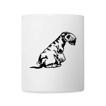 Cesky Terrier - Tasse - Weiß - Vorne