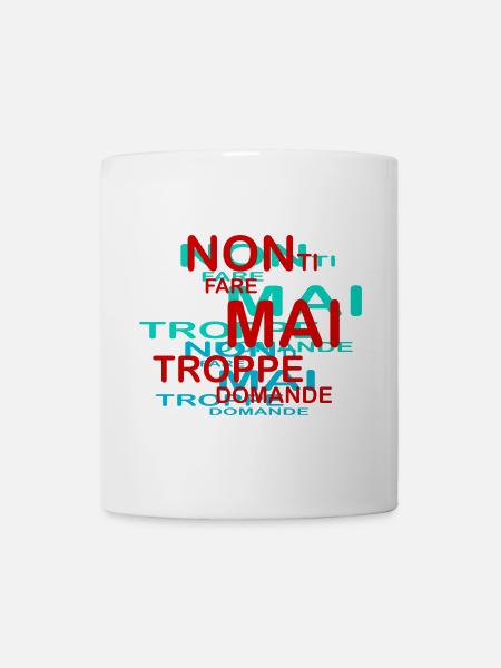 toomanyquestions - Mug - white