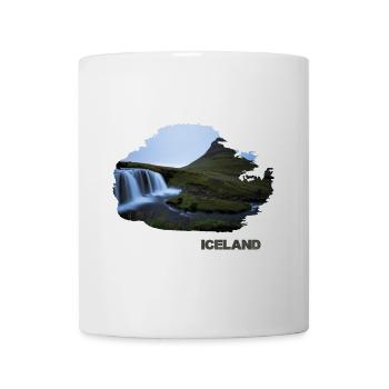 Île Kirkjufell - Mug blanc - blanc - Devant