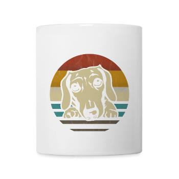 Dackel Welpe Hund - Tasse - Weiß - Vorne