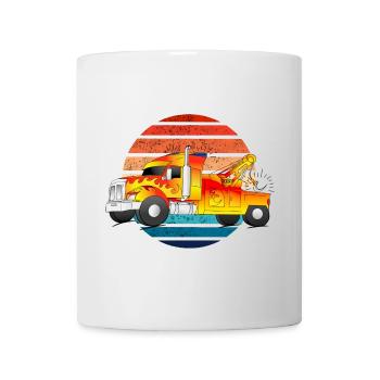 Tow truck Towing service Tow truck - Mug - white - Front