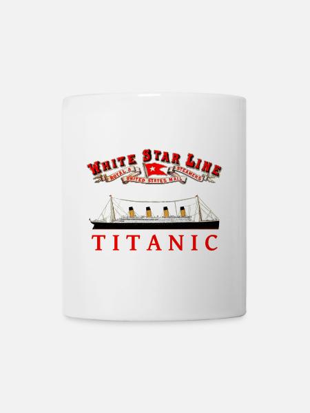 TITANIC Kreation Louis RUNEMBERG © Adagp - Tasse - Weiß