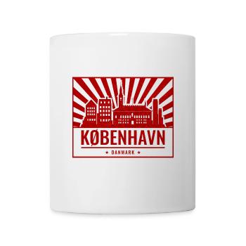 Copenhagen Skyline - Mug - white - Front