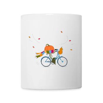 Tour de Kürbis - Tasse - Weiß - Vorne
