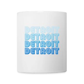 Detroit Gradient Word Sequence - Mug - white - Front