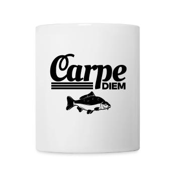 fishing, fisherman, carp - Mug - white - Front