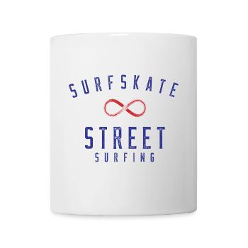 Surfskate - Street Surfing - Mug - white - Front