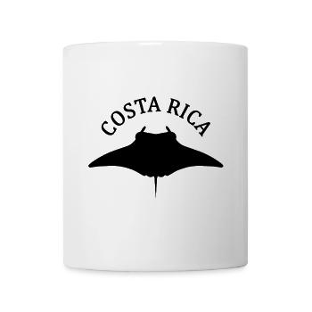 Mantarochen Costa Rica Logo - Tasse - Weiß - Vorne