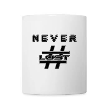 NEVER Hashtag LOST Contest Winners Exchange - Mug - white - Front
