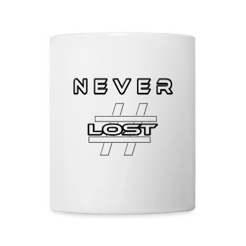 Winner Lost Never Hashtag Sportsman Achievement - Mug - white - Front
