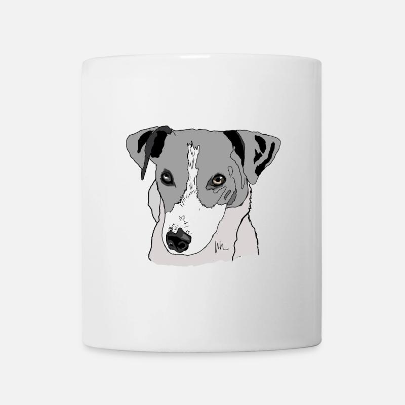 Jack Russel Terrier - Mug blanc - blanc