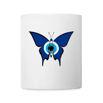 Nazar Schmetterling - Tasse - Weiß - Vorne