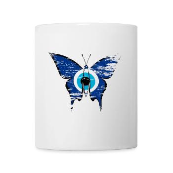Nazar butterfly used - Mug - white - Front