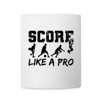 Basketballspieler - Tasse - Weiß - Vorne
