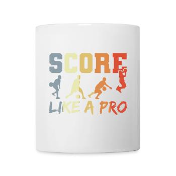 Citation amusante de basket-ball - Mug blanc - blanc - Devant