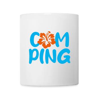Camping Camper Hawai Holiday Holiday Caravan Fan - Mug - white - Front
