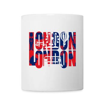 LONDON - Mug blanc - blanc - Devant