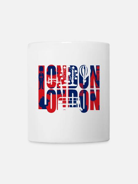 LONDON - Tasse - Weiß