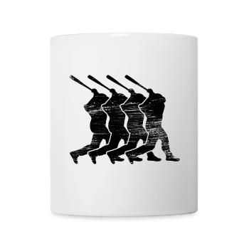 Baseball bat - Mug - white - Front
