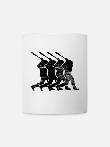 Baseballschläger - Tasse - Weiß