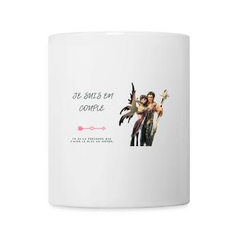 Je suis en couple - Mug blanc - blanc - Devant